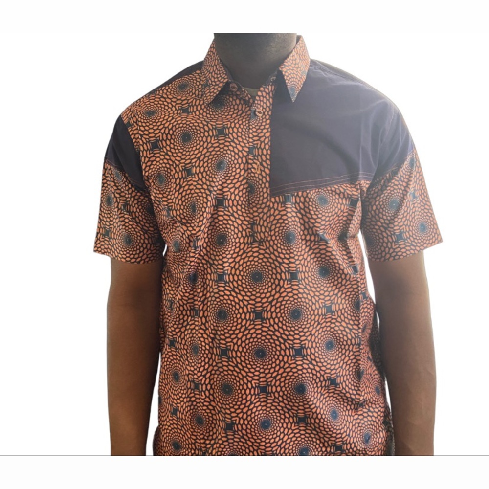 African  men short sleeve